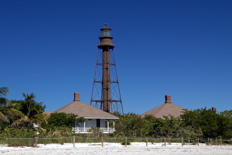 Leuchtturm auf Sanibel Island Tagesausflüge Cape Coral